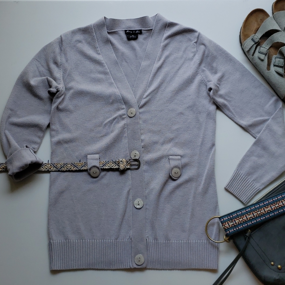 Audrey&Grace Change Look With Every Belt Cardigan